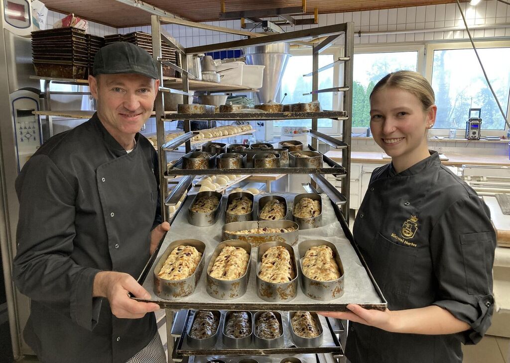 Stollen für den Guten Zweck Bäckerei Hu