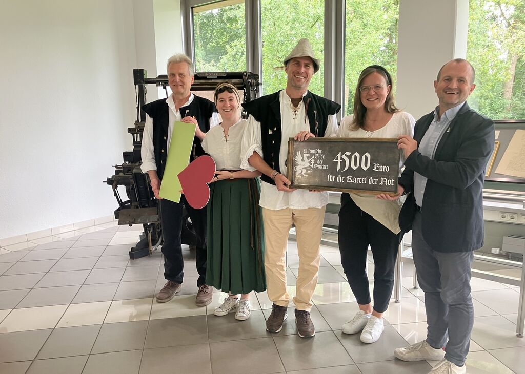Gemeinsam geht’s! Von links: Edwin Antl, Ines Zachai, Daniel Fiebig, Corinna Große und Oliver Jaschek.