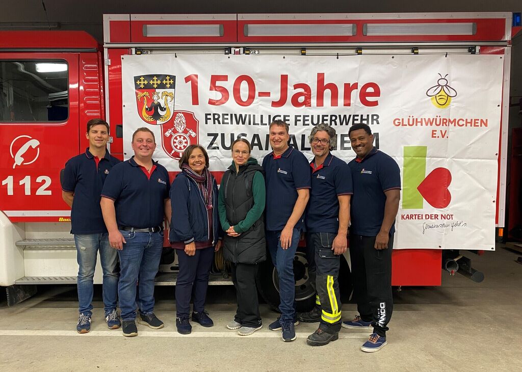 FW Zusamaltheim_Jonas Hosemann, Martin Demharter, Rosmarie Schweyer, Elli Höchstätter, Markus Deisenhofer, Ulrich Kempter-Kaim, Demek Wasyun